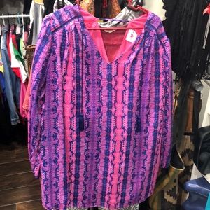 Puff sleeve tunic top or dress